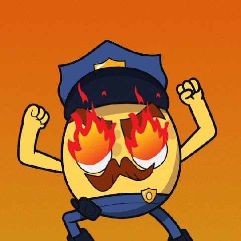 Eggs Rage GIF by bad egg co