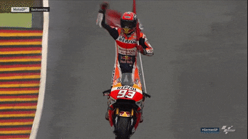 Marc Marquez Celebration GIF by MotoGP