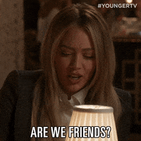 confused friends GIF by YoungerTV