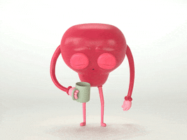 Tired Monday Morning GIF by Animade