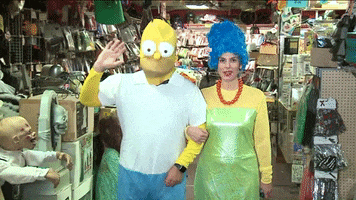 Homer Simpson Halloween Costumes GIF by WGN Morning News