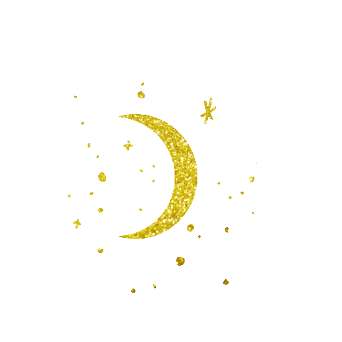 Moon Sticker by oliviamoonphoto