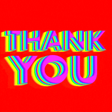 Rainbow Thank You GIF by Lumi