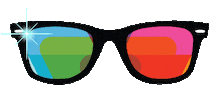 Sunglasses Sticker by Videomite