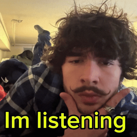 Uh Huh Im Listening GIF