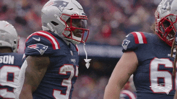 Proud Damien Harris GIF by New England Patriots