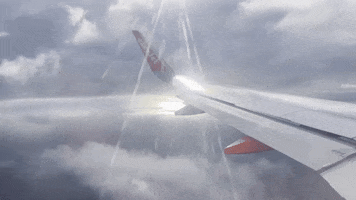 Flying In The Clouds GIF by Vinnie Camilleri