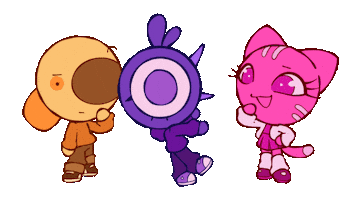 Friends Group Sticker by Eggbug