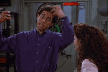 stressed jerry seinfeld GIF