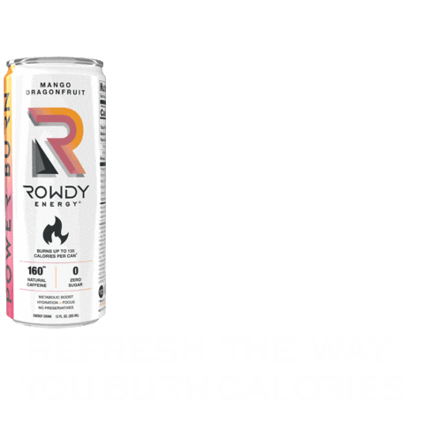 Party Workout Sticker by Rowdy Energy Drink