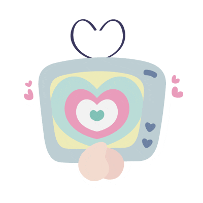 Pastel Love Sticker