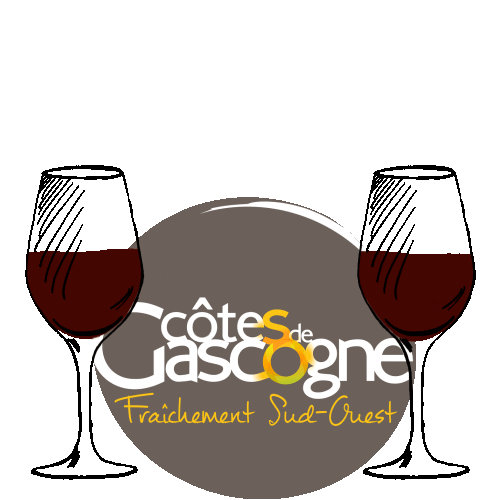 Wine Vin Sticker by Côtes de Gascogne
