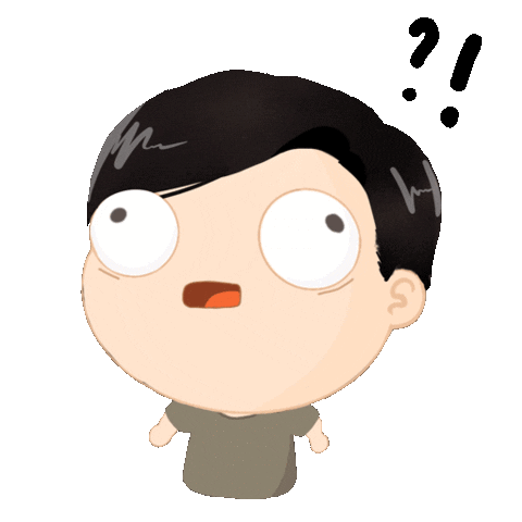 What Confused Sticker by Blankslate