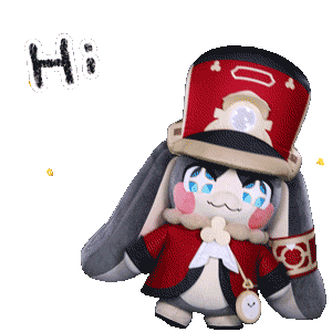 Pompom Hello Sticker by Honkai: Star Rail Official