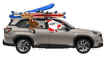 Christmas Car Sticker by SubaruItalia