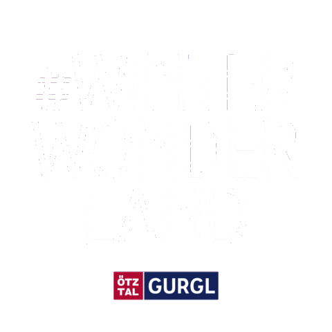 Winter Wonderland Austria Sticker by Ötztal Tourismus