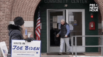 Joe Biden Walking GIF by PBS NewsHour