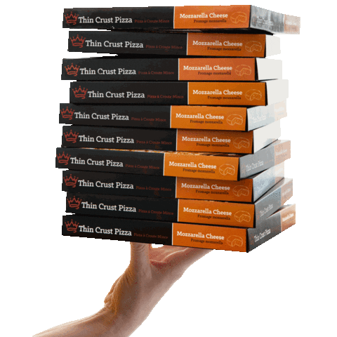 King David Frozen Pizza Sticker