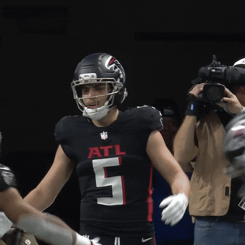 Touchdown Wide Receiver GIF by Atlanta Falcons