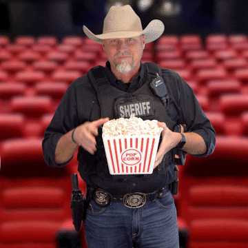 Sheriff Lamb Popcorn GIF by Pinal County Sheriff's Office