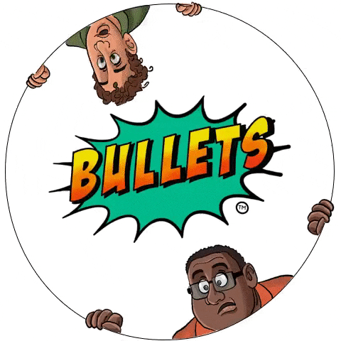 BULLETS_COMICS window laughter bill hello there GIF