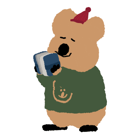 Clap Quokka Sticker by Dinotaeng