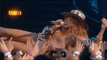 Shakira Crowd Surf GIF by 2023 MTV Video Music Awards