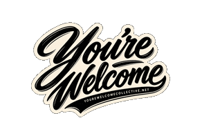 Clothing Brand Attitude Sticker by You’re Welcome Collective