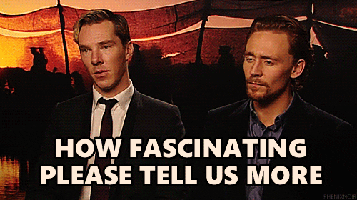Sarcastic Benedict Cumberbatch GIF - Find & Share on GIPHY
