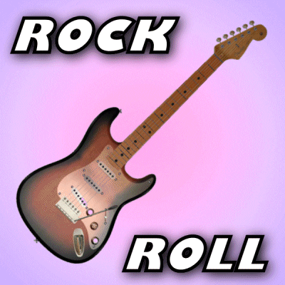 Rock And Roll Guitar GIF