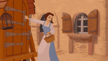 read beauty and the beast GIF by Disney