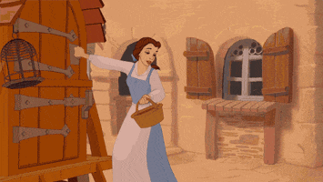 read beauty and the beast GIF by Disney