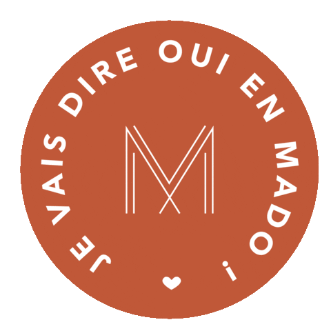 Wedding Mariage Sticker by Madame a dit oui