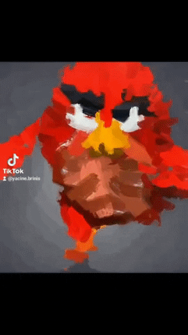 Angry Birds Art GIF