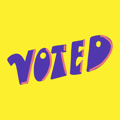 Voting American GIF by BrittDoesDesign