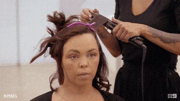 hair mafs GIF by Married At First Sight Australia