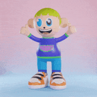Happy Loop GIF by 3D Avatar Creator for Socials