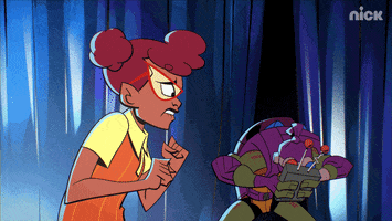 Frustrated April GIF by Teenage Mutant Ninja Turtles