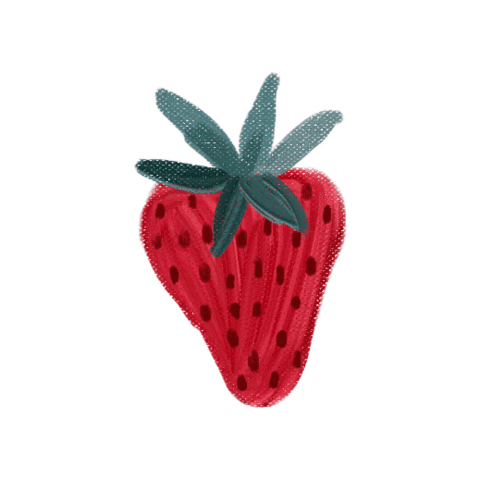 Strawberry Sticker