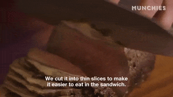 roast beef sandwich GIF by Munchies