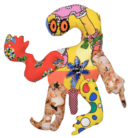 Art Doll Sticker by Bas Kosters