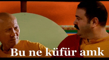 Bu Ne Küfür Amk GIF