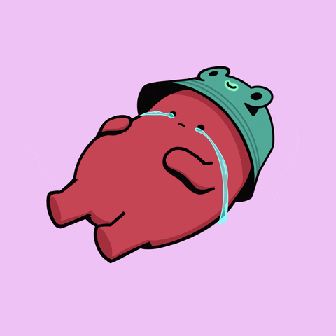 Sad Sleep GIF by Tofu Beanz
