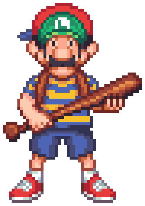 Pixel Art 8Bit Sticker