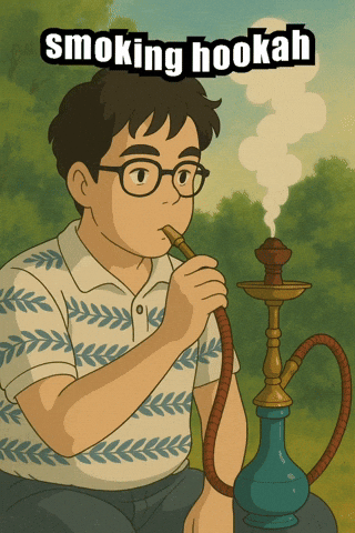 Hookah Smoking GIF