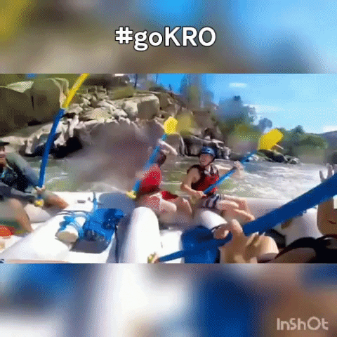 whitewater river rafting GIF