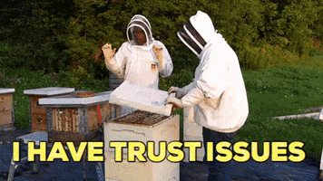 RobertEBlackmon scared bee bees trust GIF