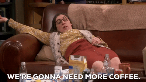 Tired Season 12 GIF by The Big Bang Theory - Find & Share on GIPHY