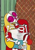 Illustration artistique GIF par La Catrina Bohemia