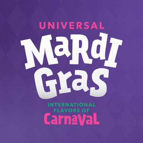 Mardi Gras GIF by Universal Destinations & Experiences